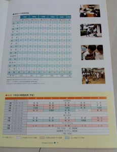 玉川学園小学校の学校案内パンフレット画像キャプチャ（ページ９）