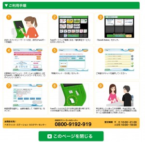 ファミポート（Famiポート）の使い方