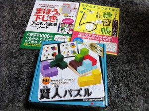 06賢人パズルとその他ａｍａｚｏｎで買った知育おもちゃ画像