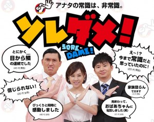 テレビ番組ソレダメ
