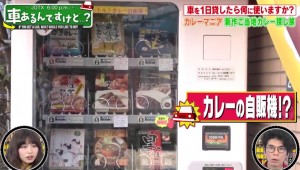 カレーの自販機画像（写真）