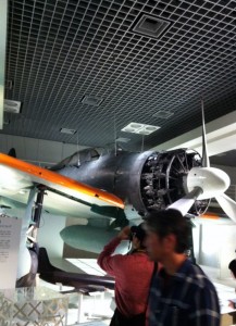 国立科学博物館の飛行機展示物の画像