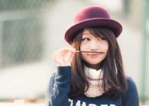 シミやシワがない美人のイメージ画像キャプチャ