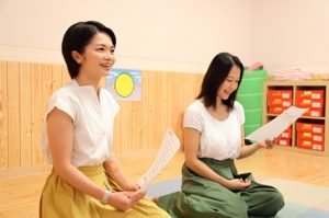 ベビーパークの無料体験レッスン初日「育児勉強会」のイメージ画像