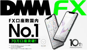 子育て主婦におすすめの1万通貨単位からはじめられるFX会社、DMM FXの無料口座開設に関するイメージ画像