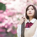 女子高生の卒業写真