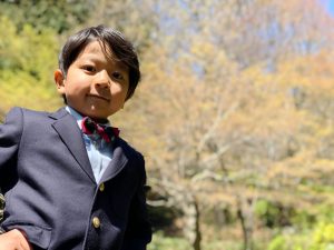 学研の家庭教師の小学校受験コースで楽しく学ぶ子ども