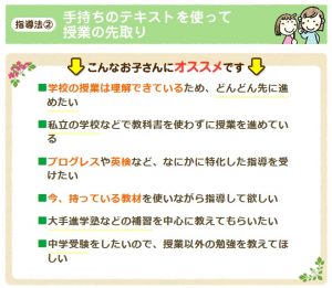家庭教師のあすなろ 指導法➁