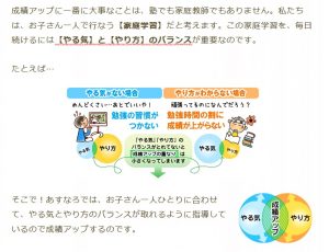 家庭教師のあすなろ やる気とやり方のバランス指導