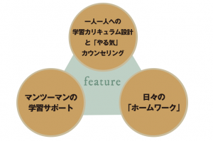 トップエデュの3大特徴