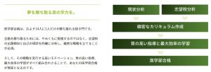 オンライン家庭教師Wamの医学部受験コースの指導の流れ