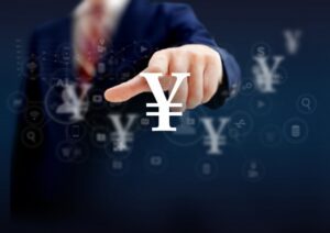 クラウドワークスの発注方法で報酬の相場を示しているビジネスマン