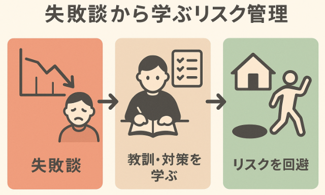 農業経営の失敗談からリスク管理を学ぶ図解