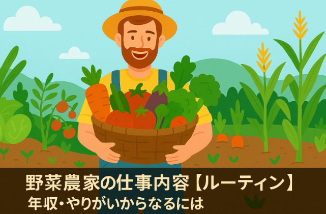 野菜農家の仕事内容