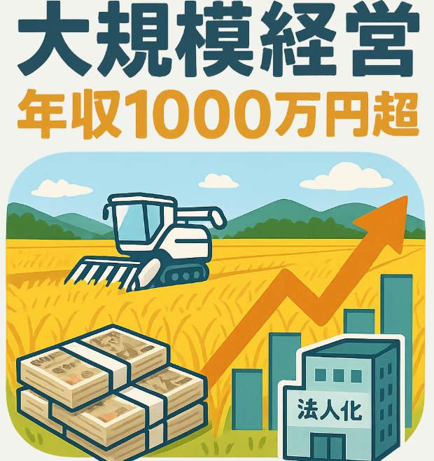 大規模経営の高収益と法人化