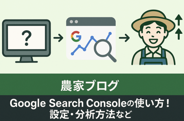 読まれないブログからGSC分析ツールを経て改善成功へ向かう3段階の問題解決フローイメージ