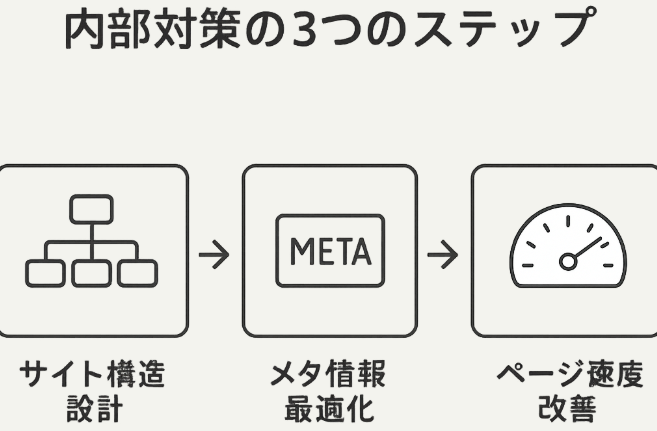 農家SEO内部対策ステップ
