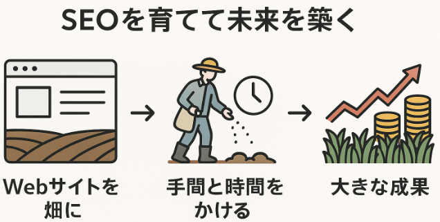 畑を耕すように農家SEOを進めて、素敵な未来を手に入れた人