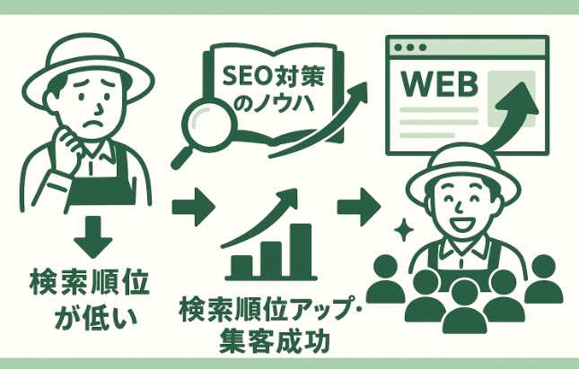 検索順位向上SEO対策アイキャッチ