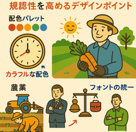 視認性を高めるPOPデザインポイント図解