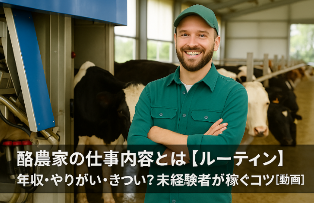酪農家ブログ記事のアイキャッチ画像テンプレート