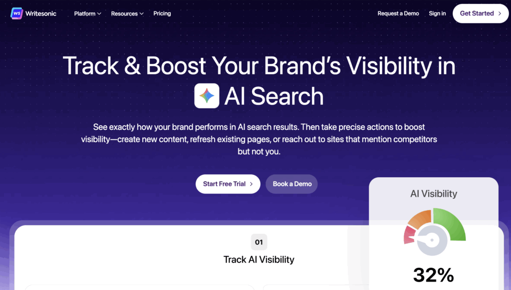 Writesonic（無料トライアル）