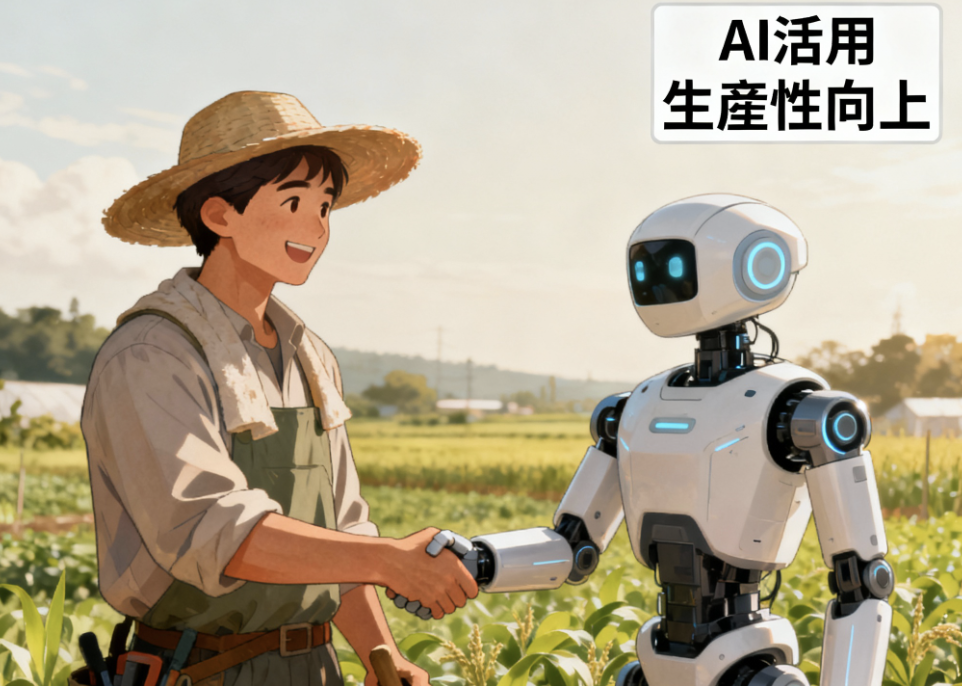 AIを味方にして農業ホームページ運営を効率化する重要性のまとめ図解