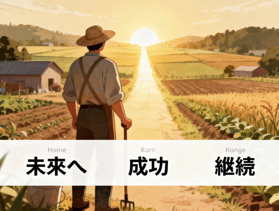 AIを活用した農業ホームページ運営の今後の展望と成功イメージ図解