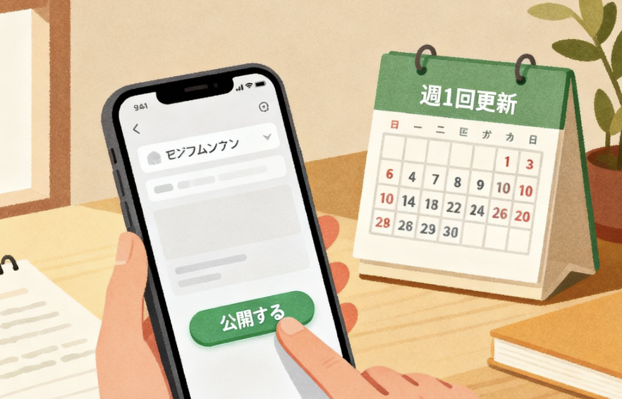 ステップ5：サイトの公開と、その後の更新頻度を管理するコツ