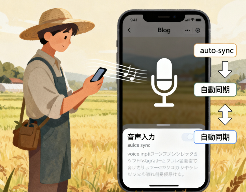 スキマ時間にスマホの音声入力やSNS連携で手軽にサイトを更新する運用術