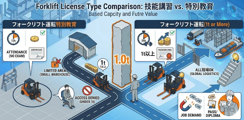 フォークリフトの運転方法「フォークリフト運転に必要な資格の種類｜技能講習と特別教育の違いとは」という疑問を解消して成功した人