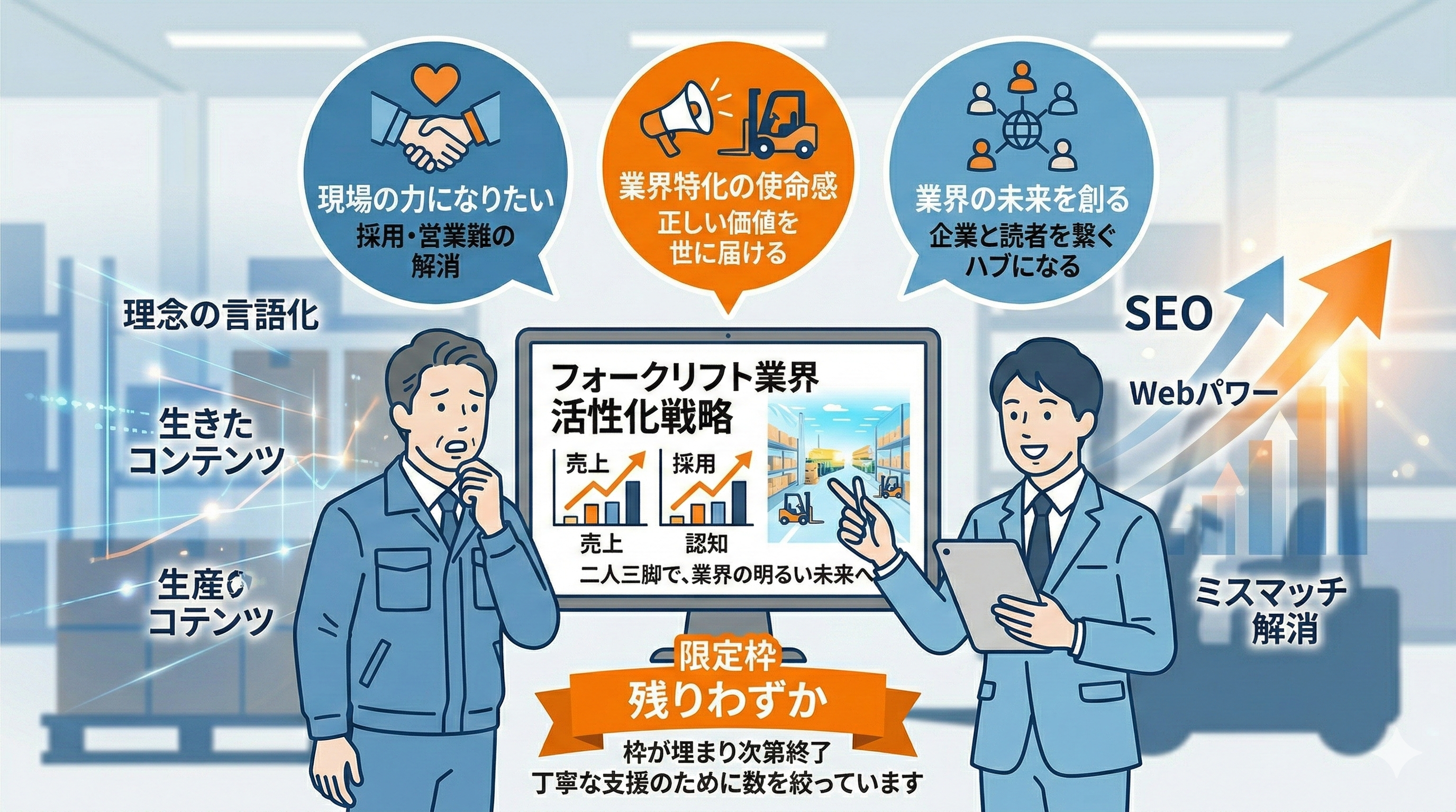 0円広告フォークリフト_無料の理由