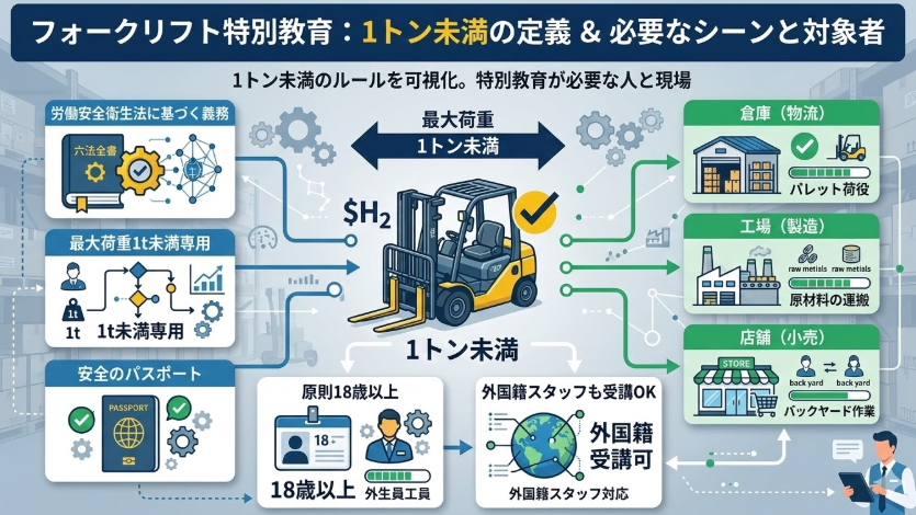 フォークリフト特別教育とは_フォークリフト特別教育とは?対象車両・対象者・必要なシーンをわかりやすく解説